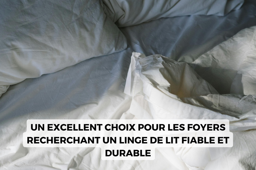linge de lit mello durable